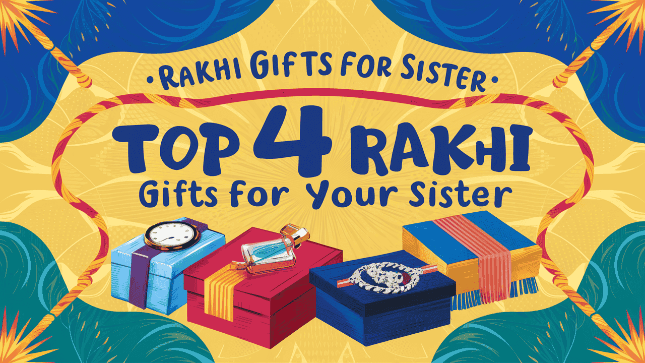 Rakhi Gifts for Sister: Top 4 Best Rakhi Gifts for Your Sister